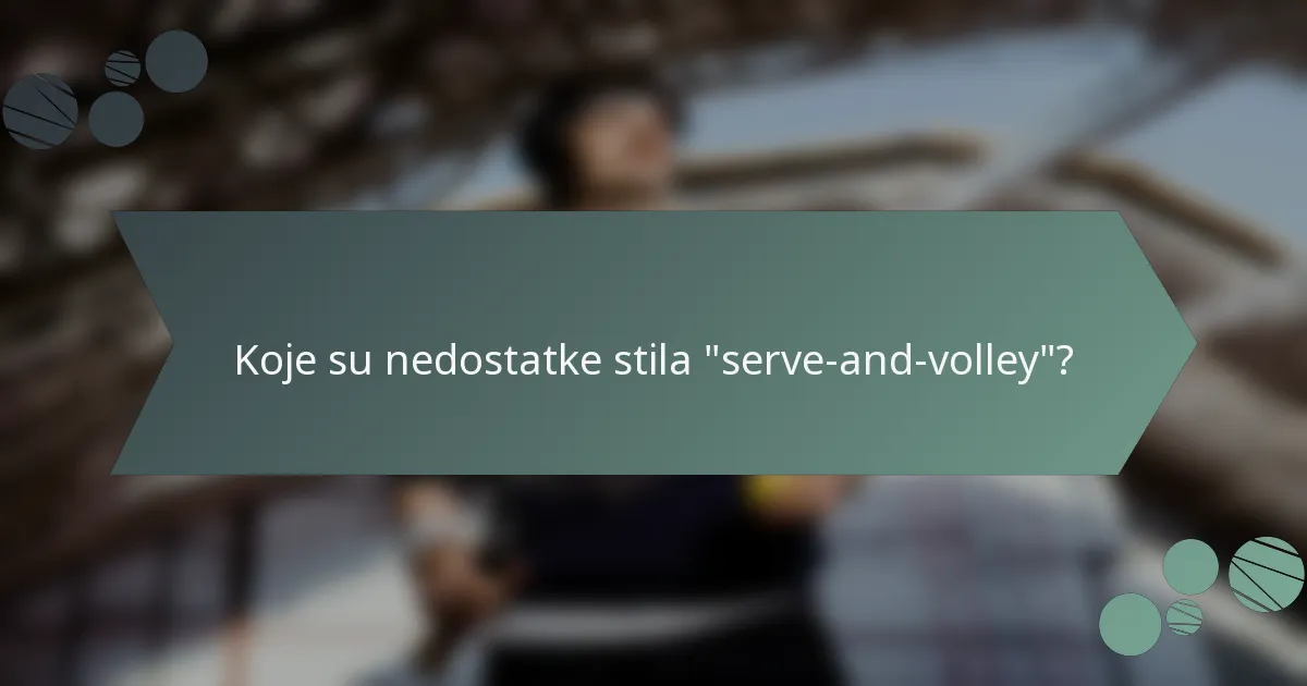 Koje su nedostatke stila 